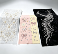 Machine à coller les strass visuelle multi-buses haute vitesse pour tissus plats, vêtements de mariage, de danse et pour enfants, équipement d'incrustation de diamants