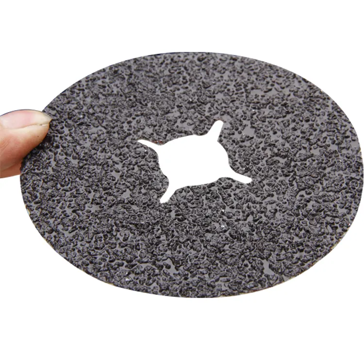 SALI silicon carbide fiber disc 0.8mm thickness abrasive fiber paper backing removing paints on stone concrete and aluminum
