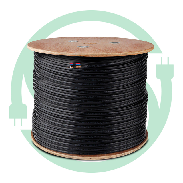 Factory Price Direct Supply Rg59+2dc Security CCTV Camera Cables Rg6 with Power Wires Coaxial Cable Rg6 rg59 cctv cable