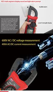Multímetro Digital Uni-t UT201+ 4000, Medidor de Corriente CA/CC de 600V, Mini Pinza Amperimétrica, Medidor de Resistencia y Frecuencia - Product Image 3