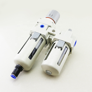 Nouvelle unité de traitement d'air pneumatique avec port de purge automatique en aluminium, taille 1/2'' Ac4010-04d, filtre régulateur - Product Image 1