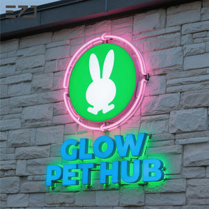 EZD Custom Pet Mart Storefront Business Channel Letters,3D LED retroiluminado Enseigne Lumineuse Pet Supplies Shop Logo Sign - Product Image 5