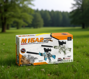 Fucile Elettrico Gel Blaster M16A2 7-8mm in Plastica per Giochi Tattici all'Aperto 12+ Anni - Product Image 2