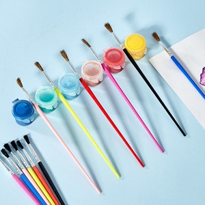 Pennelli per Bambini all'Ingrosso per Pittura Fai-da-Te, Pennelli per Olio e Gouache, Accessori per Dipingere - Product Image 1