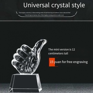 Trofeo <span class=keywords><strong>de</strong></span> Cristal Personalizado, Medalla <span class=keywords><strong>de</strong></span> Resina Metal, Premios, Recuerdo Creativo, Trofeo <span class=keywords><strong>de</strong></span> Cristal - Product Image 6