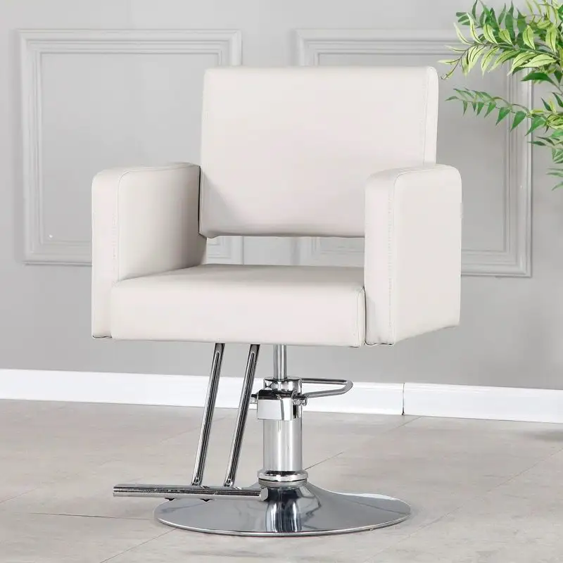 उच्च गुणवत्ता वाले सैलून फर्नीचर नाई की दुकान हेयरड्रेसिंग कुर्सी नाई की कुर्सी थोक सैलून उपकरण