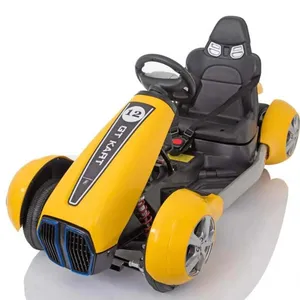 WDFC-8188 due 55w big motor wht EVA wheels kids car electric go kart race for kids