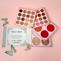 Palette de fards à paupières Mocoallure en gros, livre, vegan, paillettes, haute pigmentation, maquillage multichrome, base de fard à paupières personnalisée, ensemble de maquillage