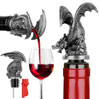 Accessoires de vin cadeau Dragon vin verseur pour faveur d'invité de mariage-bouchon décoratif de verseur d'alcool pour outil de cuisine de bar