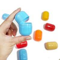 Capsule vide en plastique mini 32*45MM, économique, en forme d'œuf
