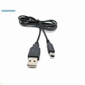 Оптовая продажа с фабрики, 1,2 м Чистый медный usb-кабель для передачи данных кабель для зарядки для Nintendo 3DS 2DS 3dsll NDSI игровой кабель для зарядки