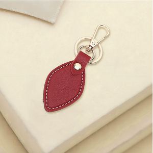 Wholesale Portable PU Leather Keychain Customizable Colorful Waterproof <b>Key</b> <b>Ring</b> Concise Durable <b>Bag</b> Charm Promotional Gift - Product Image 3