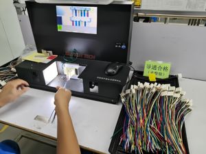 2 Rijen Pcb Draad Sequentie Inspectietester Kleur Visueel Inspectiesysteem Auto Dual-Len Kabel Harnas Geleidbaarheidstester - Product Image 3