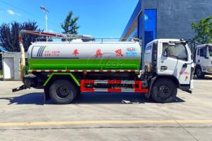 รถดูดสิ่งปฏิกูลแบบสุญญากาศ Dongfeng F7 8CBM รุ่นยอดนิยมสำหรับส่งออก, แชสซี 4×2 6 ล้อ, ปั๊มสุญญากาศนำเข้า (ตัวเลือกเสริม), จัดส่งตรงจากโรงงาน - Product Image 5