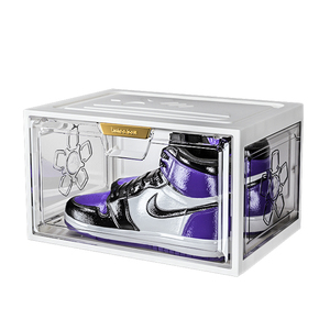 Home Stackable Plastic <strong>Shoe</strong> Storage <strong>Box</strong> clear - Product Image 2
