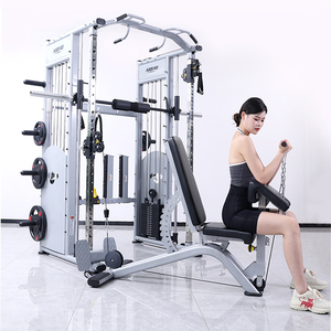 Máquina Multifuncional de Gimnasio Comercial, Rack de Potencia para Sentadillas, Equipo de Fitness Todo en Uno, Máquina Smith Multifuncional - Product Image 4
