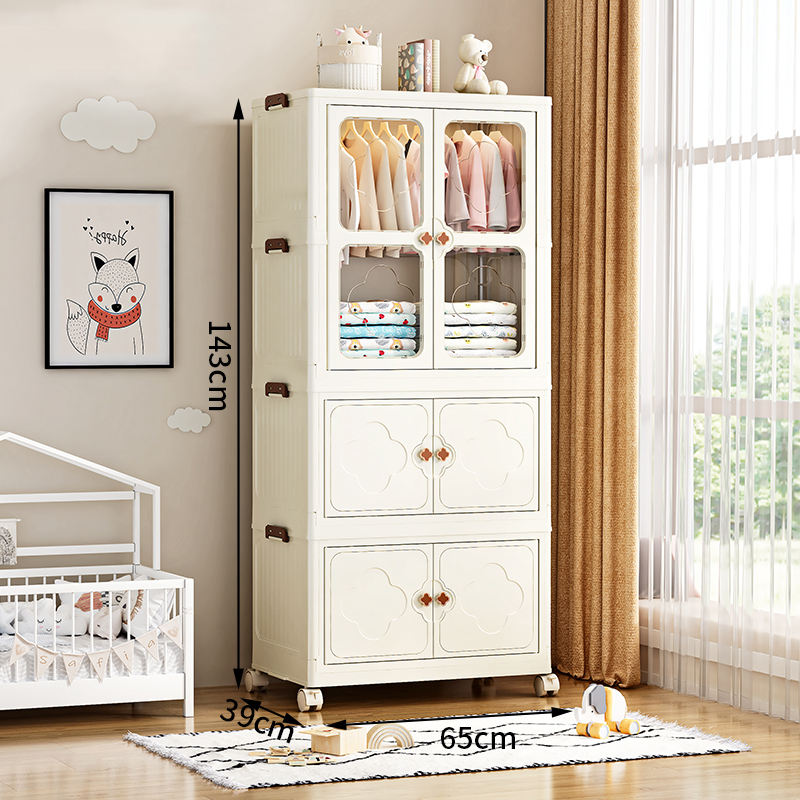 1 wardrobe +2 cabinets