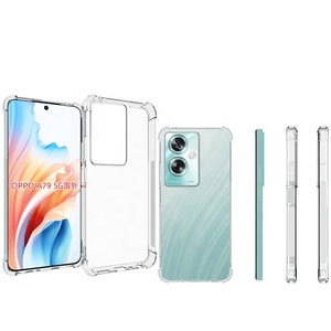 <span class=keywords><strong>เคส</strong></span>กันกระแทก Tpu โปร่งใสสำหรับ <span class=keywords><strong>OPPO</strong></span> A79 A58 A97 A55s F31 A6 <span class=keywords><strong>A7</strong></span> Pro Max A6X 5G 4G โทรศัพท์มือถือฝาครอบ - Product Image 2