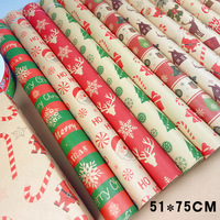 Kertas Pembungkus Kado Natal Kertas Kado Buket Bunga Ulang Tahun Kotak Kado Natal Dekorasi Pita Kertas Pembungkus