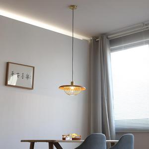 <span class=keywords><strong>Lampadario</strong></span> a sospensione moderno a testa singola con illuminazione a LED in legno massello per soggiorno, <span class=keywords><strong>camera</strong></span> <span class=keywords><strong>da</strong></span> <span class=keywords><strong>letto</strong></span>, corridoio, installazione a sospensione di piccole dimensioni - Product Image 3