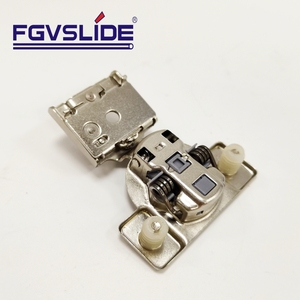FGVSLIDE 1/2 "Bisagras de cierre suave 3D Ajustable EE. UU. Mini Bisagra Marco frontal Bisagra de gabinete - Product Image 5