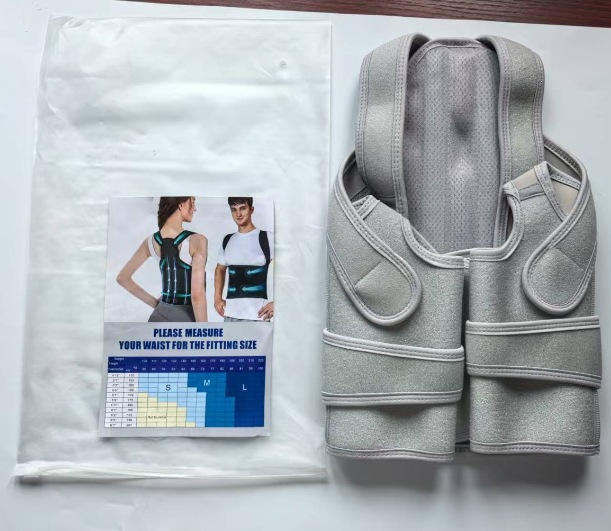 Gray fiberglass support