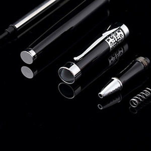 ปากกาเจลโลหะสีดำแบบกำหนดเองได้ พร้อมสลักโลโก้ส่วนตัวสำหรับธุรกิจ - Product Image 5