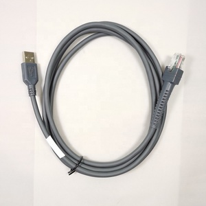 Câble de scanner de codes à barres USB en cuivre pur CBA-U01-S07ZAR Tresse de veste en PVC Compatible Zebra Motorola Symbol DS9808 DS4208 <span class=keywords><strong>DS6878</strong></span> - Product Image 4