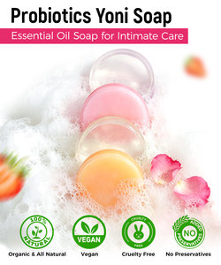 Chinaherbs Vaginal Care Product Natural Aromatherapy <b>Soap</b> Essential Oil Yoni Bar <b>Soap</b> for Female Ph Balance Handmade Probiotic - Product Image 5