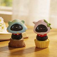 Une Aventure Merveilleuse : Série Chat Transformable – Boîte Mystère, Figurines Kawaii, Cadeaux, Décoration de Chambre, Décoration de Bureau