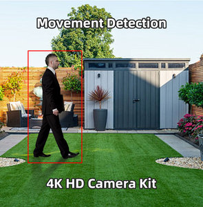 Kit XVR AHD 4CH/8CH 2MP 1080P HD avec caméra bullet grand angle à vision nocturne infrarouge, système de surveillance CCTV pour utilisation intérieure et extérieure - Product Image 6