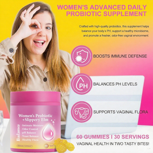 Hete Verkoop Probiotica Gummies Veganistische Vrouwelijke Balans Gummies Immuunondersteuning Probiotica Voor De Gezondheid Van Vrouwen Probiotica Gummies - Product Image 3