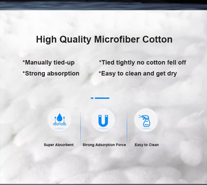 Koocca ly tâm mất nước sợi nhỏ Quay lau xô đặt quay 360 độ lau xô với tay miễn phí bóp sợi nhỏ - Product Image 4