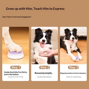 Botón de Comunicación para Mascotas de Plástico, Juguete de Voz para Perros, Campana, Entrenador, Grabador de Voz, Caja de Sonido - Product Image 3