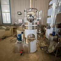 Épurateur humide industriel scellé en acier inoxydable 304, taux de purification de 99,9 %, tour de purification de gaz anti-fuite