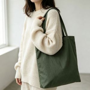 Sac fourre-tout en toile écologique et biologique de 12 oz pour les marchés fermiers, commande en gros - Product Image 3