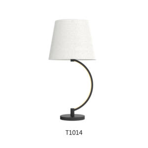 โคมไฟตั้งโต๊ะ Lumetal T1014 730 มม. ผลิตจากโลหะอะลูมิเนียมของเวียดนาม แสง LED 3000K (แสงขาวอบอุ่น) พร้อมขั้วหลอด E26 ค่า Ra80 ควบคุมด้วยปุ่ม ใช้ภายในอาคาร มาตรฐาน IP20 รองรับไฟฟ้า AC 100V-240V - Product Image 1