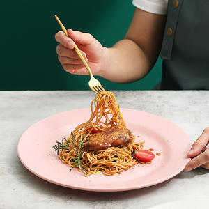 Assiettes en paille de blé de 10 pouces, réutilisables, incassables, rondes, pour la restauration, vente en gros à prix réduit - Product Image 4