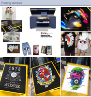 Impresora de inyección de tinta de tamaño DTG A2/A3 con cabezal de impresión 4720 XP600 para camisas, sombreros, zapatos, pantalones, impresión
