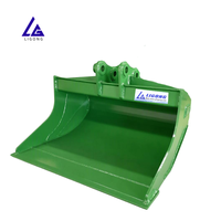 Bucket Grading 1-2T Bersertifikasi CE S30 1000mm Model Skandinavia untuk Mini Excavator Pekerjaan Lanskap Garansi 1,5 Tahun