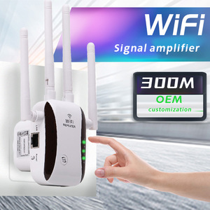 Enrutador de extensión de amplificador de señal inalámbrica de 300M repetidor de amplificador de señal <span class=keywords><strong>WiFi</strong></span> transfronterizo - Product Image 4