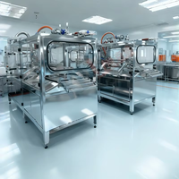 Machine de remplissage aseptique industrielle automatique Bag-in-Box avec écran tactile PLC pour ligne de traitement des boissons