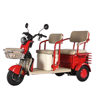 Scooter électrique à 3 roues Powerride 600/800/1000W avec frein à tambour