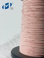 Cable Litz de Cobre Esmaltado Sólido con Recubrimiento de Seda HLUSTC UEW de 0.079 mm Personalizado para Carga Inalámbrica de Alta Frecuencia en Automóviles
