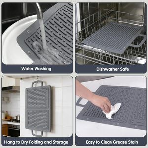 Novedades: Tapete para Parrilla, Impermeable, Resistente al Fuego y al Aceite, Antiadherente, de Silicona para Asar - Product Image 2