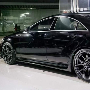 <strong>2011</strong>- Top Material Carbon Fiber Car Parts Side Skirt Suitable for Mercedes Benz CLS Class W218 CLS63 Modified R Style - Product Image 3