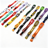 Braccialetti RFID NFC Tessuti Personalizzati OEM ODM con Logo NTAG215 per Eventi, Festival Musicali, Concerti, Carnevale, Spettacoli dal Vivo