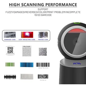 Snoer Qr Codes Betaling Barcode Reader Scanner Desktop 2d Qr Barcodes Grootformaat Alipay Barcode Scanner