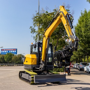Excavadora de 6 Toneladas con Diseño sin Cola y Autonomía Normal, Certificado EPA, Nueva Hidráulica de China - Product Image 3