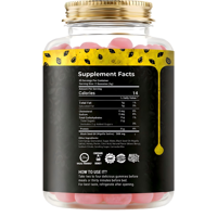 Gummies d'huile de cumin noir certifiées GMP en gros, au miel, pour adultes : soutien articulaire, digestion, brûleur de graisse, sans gluten